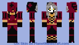 Pierrot from The Freak Circus Minecraft Skin