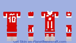 FC Bayern Munich Home Kit 2025/26 (By ChuyXD) Minecraft Skin