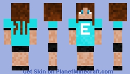 STREAMER GAMES: TEAM EMILY (Girl Version) Minecraft Skin