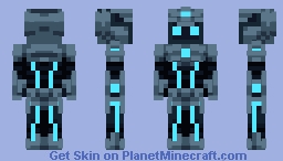 Me but bobot Minecraft Skin