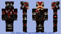 BERSERKER PREDATOR Minecraft Skin
