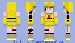 Bishoujo bumblebee Minecraft Skin