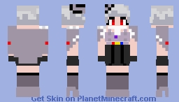 Bishoujo megatron Minecraft Skin