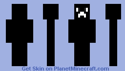 All-Black Creeper | Jam Entry Minecraft Skin