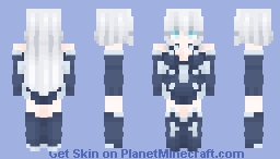𝗕𝗹𝗮𝗰𝗸 𝗛𝗲𝗮𝗿𝘁 Minecraft Skin