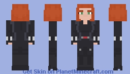 Black Widow (Natasha Romanoff) - Captain America: The Winter Soldier Minecraft Skin