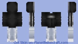 SKIN TEMPLATE: DARK MODE ACTIVE! Minecraft Skin