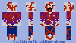 bloody tattered zombie Minecraft Skin