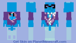 Blue-beary guitarist Minecraft Skin