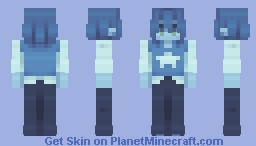 Blue jelly Minecraft Skin