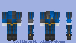Massivelooks | FTU | Blue Jester Minecraft Skin