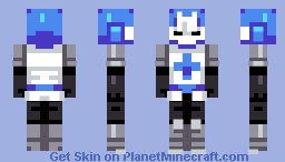 Blue Knight | Castle Crashers Minecraft Skin