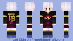 Blue Lock: Bunny Iglesias Minecraft Skin