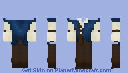 Blue Vest | Valence SMP [FTU] Minecraft Skin