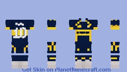 CA Boca Juniors || Home Kit 2025/26 Minecraft Skin