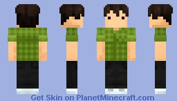 My weird character creator skin in MC bugrock that I never use :| Minecraft Skin