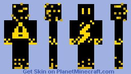 Lighting (Bolt) Skin (Yellow & Black) Minecraft Skin