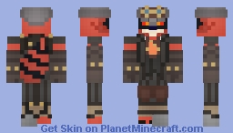Bounty Hunter Rocket - Marvel Rivals Minecraft Skin