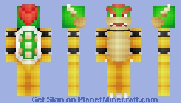 Bowser | Super Mario Minecraft Skin