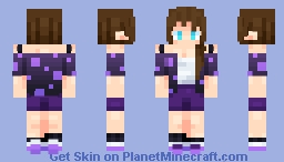 Boxise - Purple Team Wisteria Island 2 Minecraft Skin