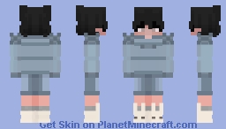 Light Blue Boy Minecraft Skin