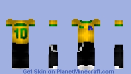 Brazil Jersey Minecraft Skin