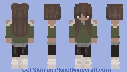 Brown girl Minecraft Skin