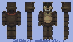 FNaF: SOTM / Secret of the mimic - Springlock Bub Minecraft Skin