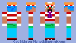 Buggy the Clown Minecraft Skin