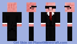 Business Pig Minecraft Skin