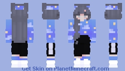 BlueGirl Minecraft Skin