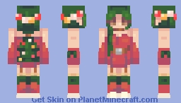 festive holly Minecraft Skin