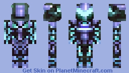 Dark Samus Minecraft Skin
