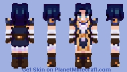 caitlyn kiramman s1 arc 2/3 Minecraft Skin