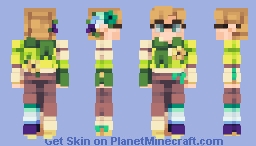 Cambam010 - BiomeBattle Pride 25 Green Team Minecraft Skin