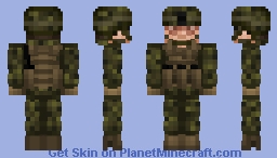Canadian Armed Forces! | Canadian Army Soldier - Var.3 Minecraft Skin