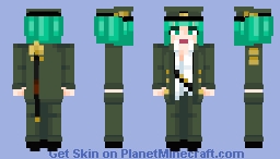 Captain Cheri, now in SD quality 🍒 Minecraft Skin