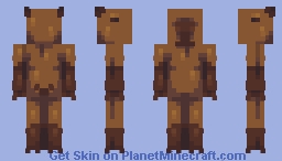Capybara Minecraft Skin