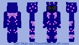 Jaguar Assassin (Dark & Glow Version) | Paw Patrol: Cat Pack Minecraft Skin