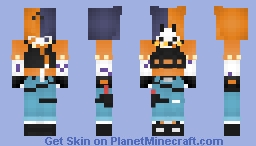 Cate Meowdy Minecraft Skin