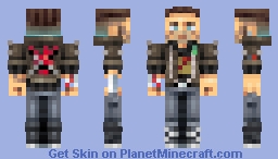 V (Cyberpunk 2077) Minecraft Skin