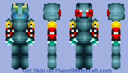 Persona's Moth Man ~ Commission Minecraft Skin