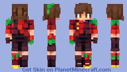 CdogThePro ITG x JassiBug's Birthday | Crimsion Crabs Minecraft Skin