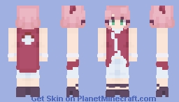 Sakura Haruno - Naruto Minecraft Skin