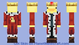 Chander the Duck King Minecraft Skin