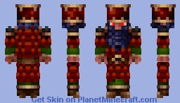 [Chaos Dwarf] Classic Warrior Minecraft Skin