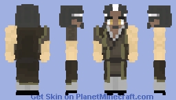 Jo Cheon-Woo, Demon Fist - [The Legend of the Northern Blade] Minecraft Skin