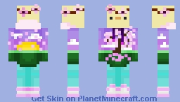 Cherry Blossom Duck Minecraft Skin