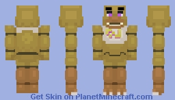 Chica The Chicken  - Five Nights At Freddy's Minecraft Skin