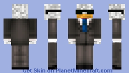 Agent Chicken Minecraft Skin